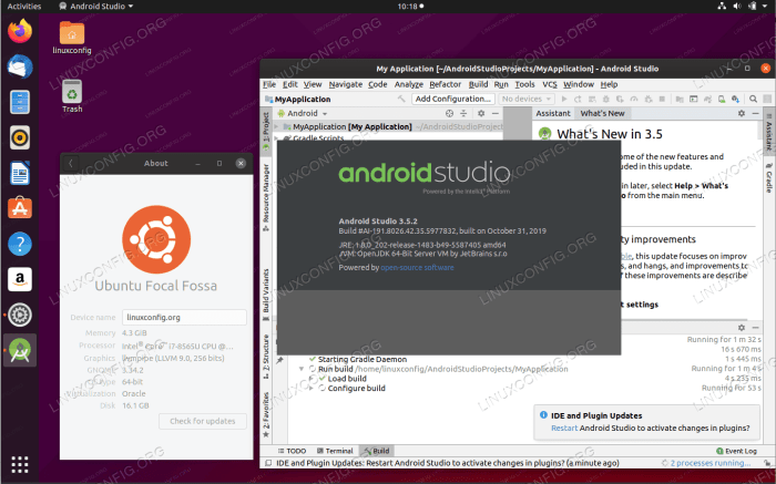 12 how to install android studio ubuntu 20 04 focal fossa