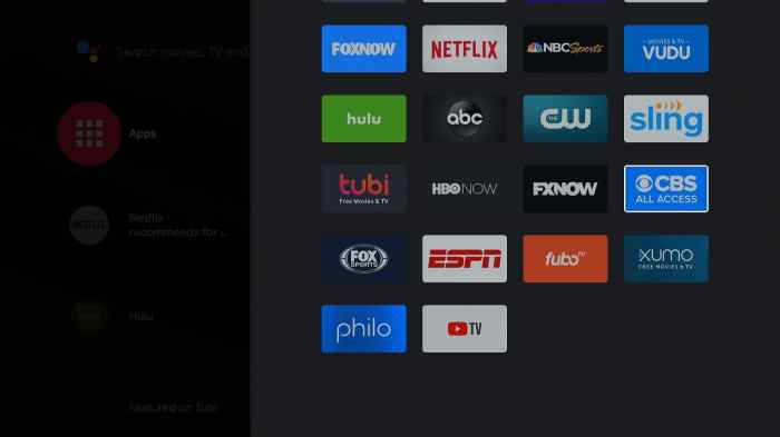 Android TV Various Screens 02
