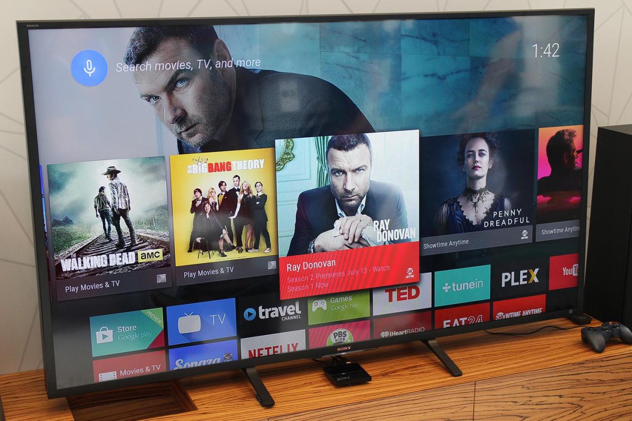 Android TV hands on search 2