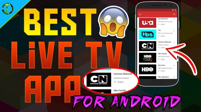 Best Android TV application to watch live TV 1
