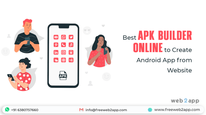 Best Apk Builder Online to Create Android App From Website Freeweb2app