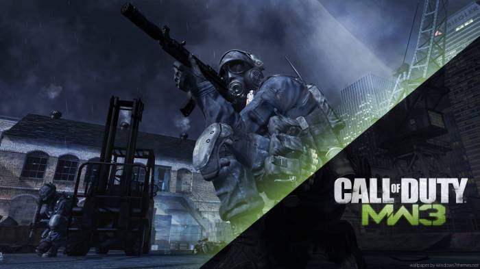 Call of Duty MW3 Backdrop 3
