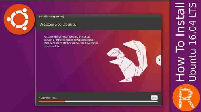Cara Instal Ubuntu