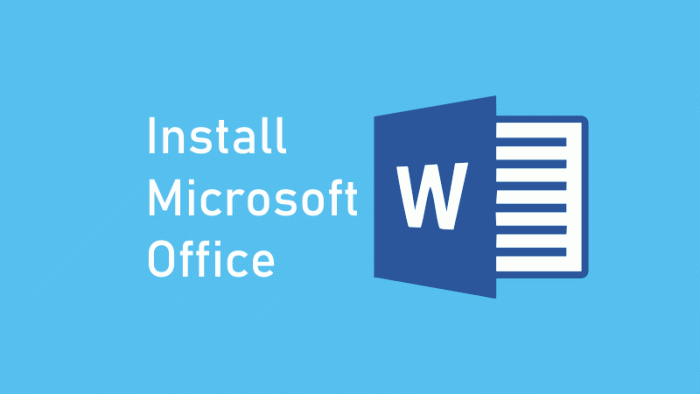 Cara Install Microsoft Office 2