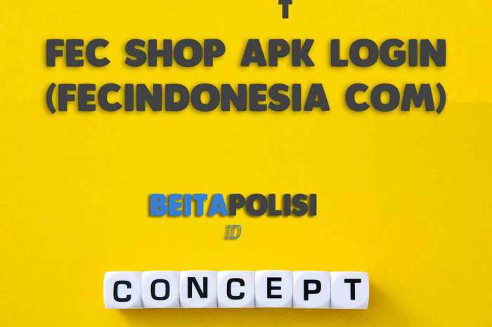FEC Shop Apk Login FECIndonesia Com Penghasil Uang Apakah Penipuan