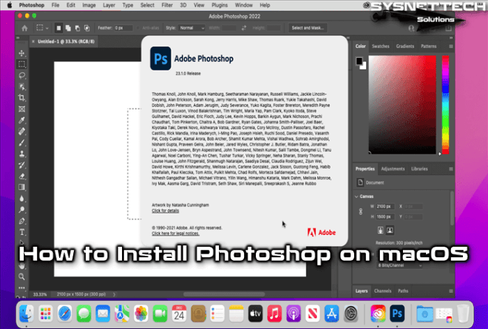 How to Install Photoshop on macOS Photoshop Kurulumu EN