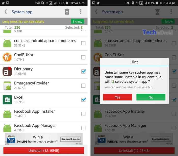 How to Uninstall System Apps on Android 1