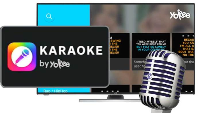 Karaoke sing app for Android TV