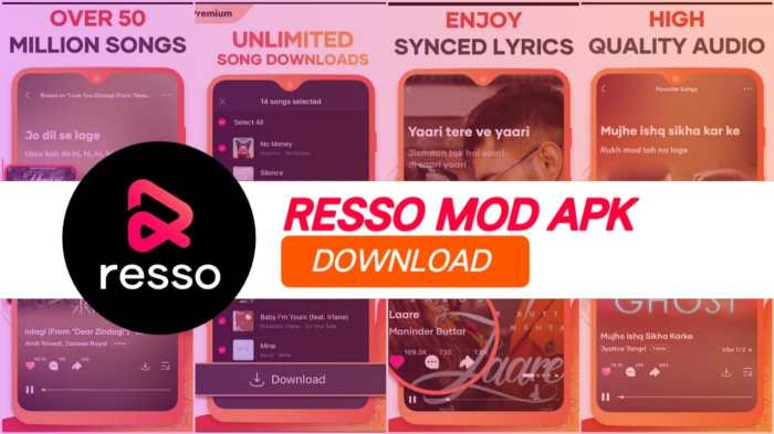 Resso Mod apk download