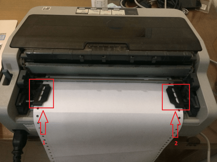 Tutorial Setting Printer EPSON LX 300 LX300 LX 310 1