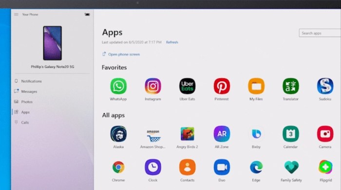 Windows 10 Android apps 1