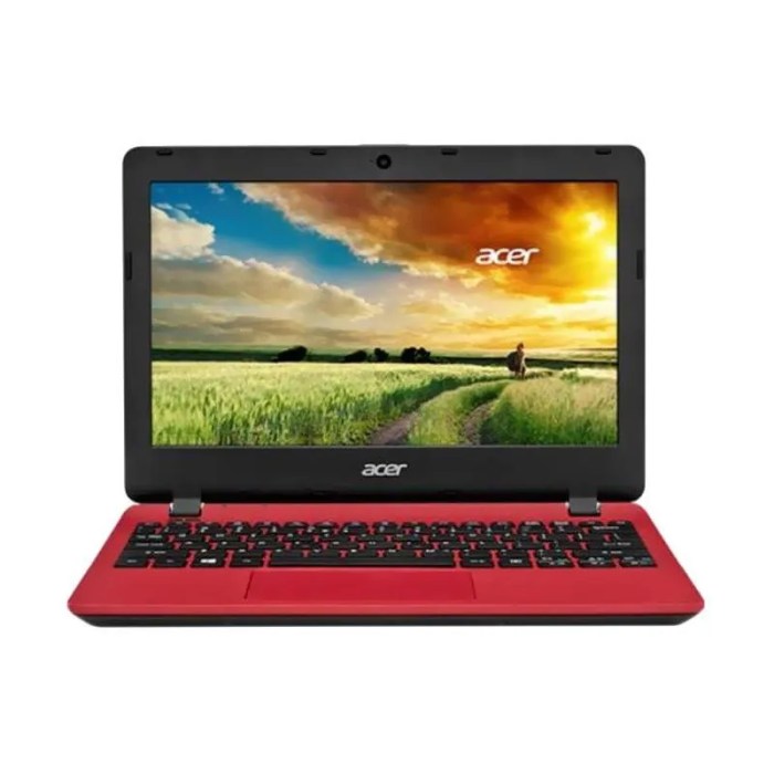 acer acer aspire es1 132 notebook red 11 inch n3350 2gb 500gb dos full02