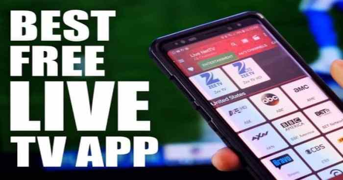 best live tv apps for android ios min 10