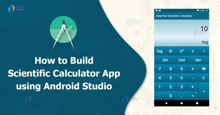 build scientific calculator app android studio