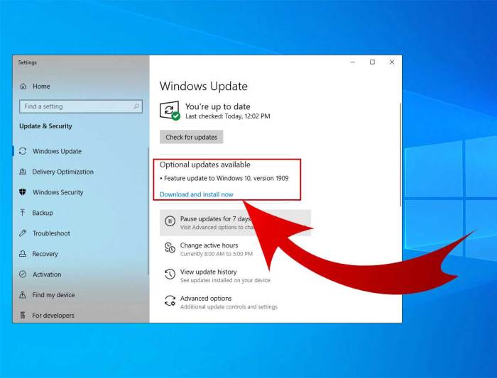 cara mengatasi aplikasi tidak bisa dibuka di windows 10 dengan update windows 1
