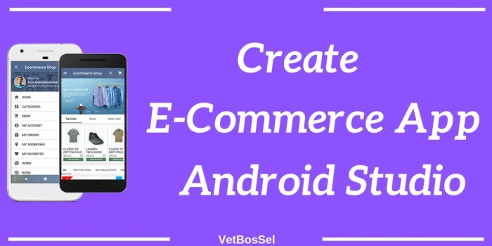 create ecommerce android app