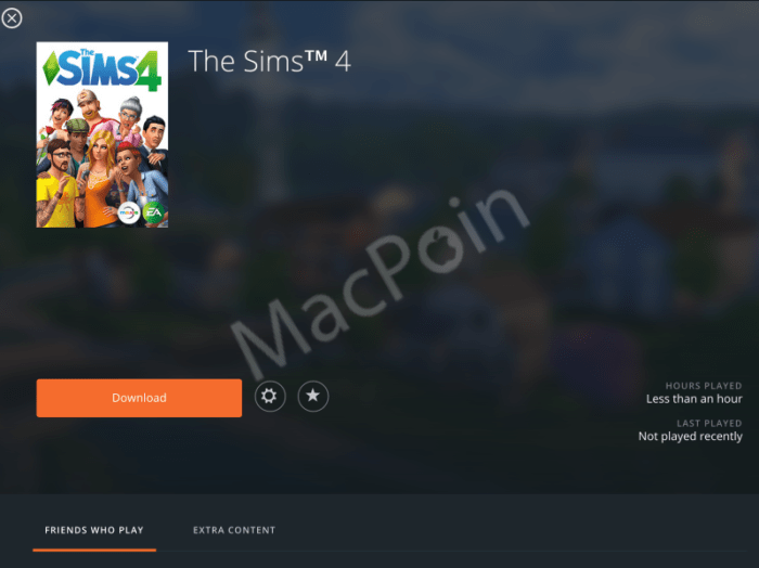 download the sims 4