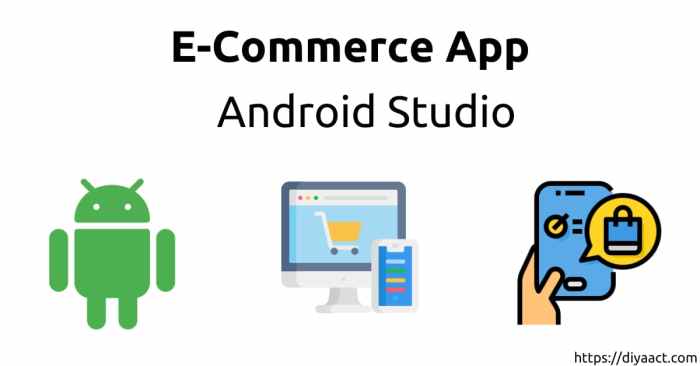 ecommerce app using android studio