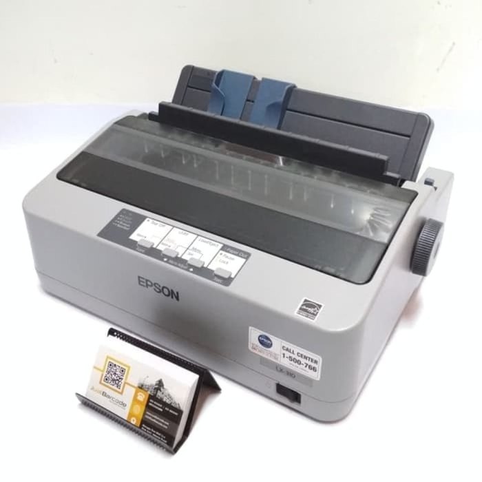 epson lx 310 black white impact dot matrix single function printer upto 390 cps