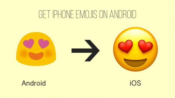 get iPhone emojis on android