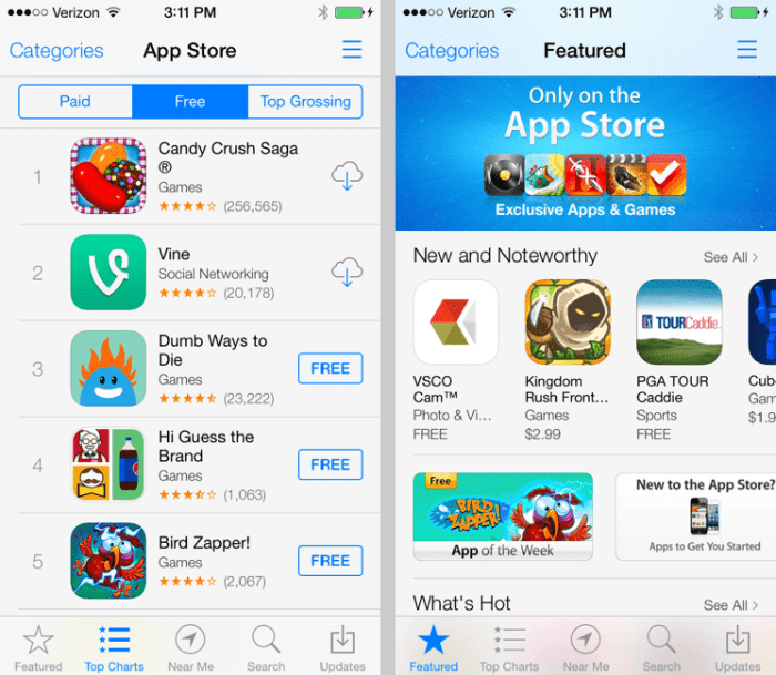 iPhone Apps Store min