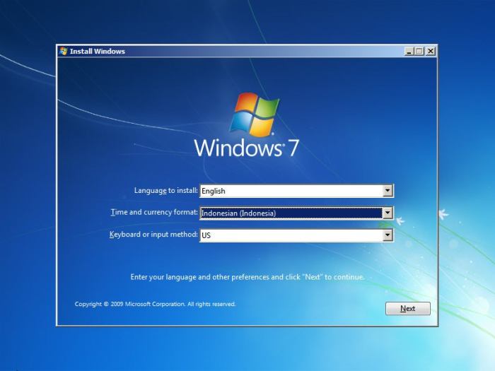 instal ulang windows 7 paling mudah 3