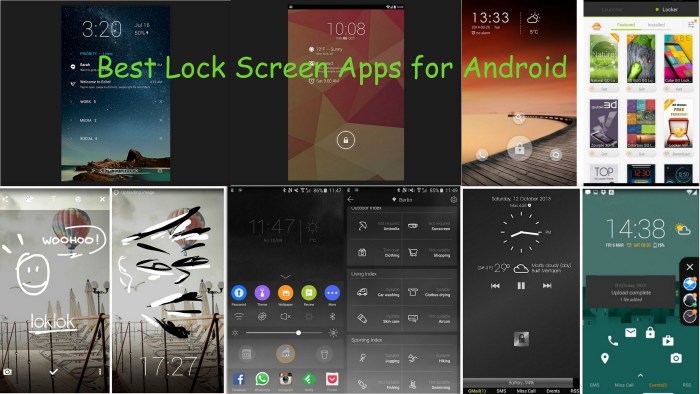lock screen app for android