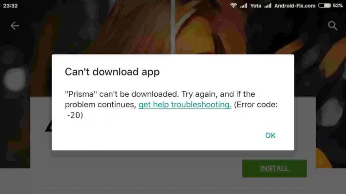 tidak bisa install aplikasi di android 15