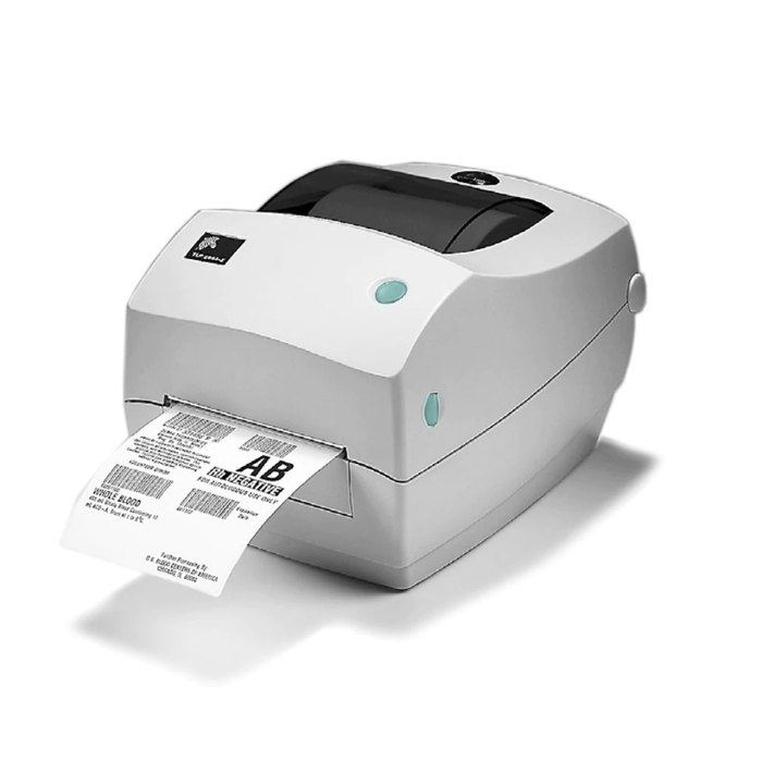 zebra gc420t label printer