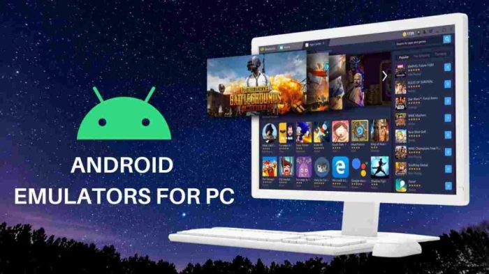 Android Emulators for PC x