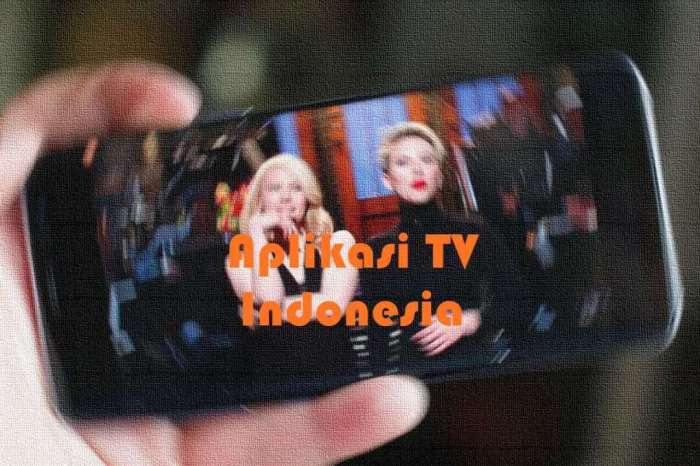 Aplikasi TV Indonesia x