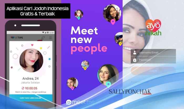 Aplikasi cari jodoh Indonesia gratis terbaik