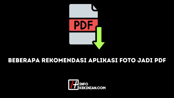 Beberapa rekomendasi aplikasi foto jadi pdf x
