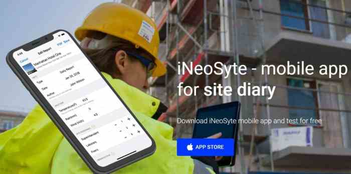 Best Construction Apps iNeoSyte