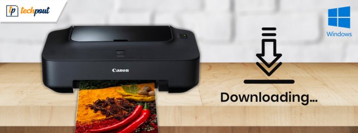 Canon IP Printer Driver Download and Install on Windows