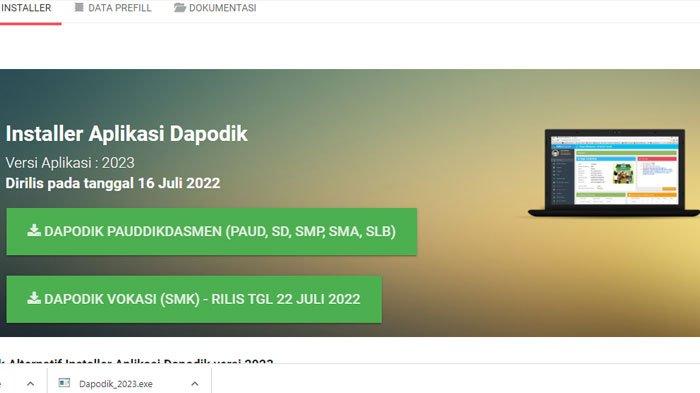 Cara Download Aplikasi Dapodik 2023