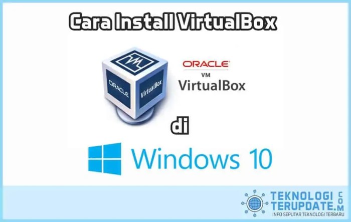 Cara Install VirtualBox di Windows