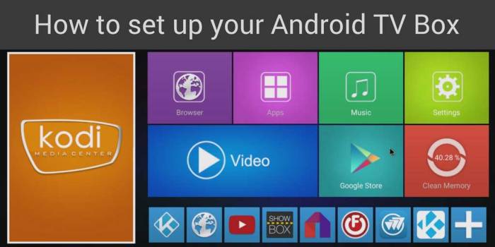 How to set up your Android TV box