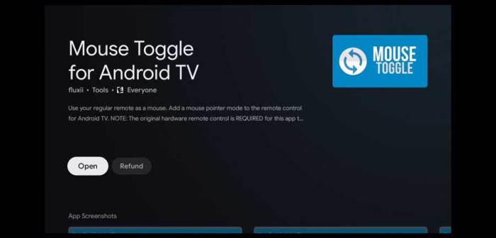 Mouse Toggle Android TV