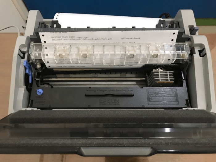 Tutorial Setting Printer EPSON LX LX LX