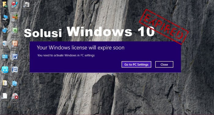 Windows Expired