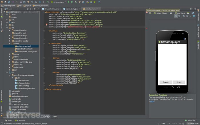 android studio screenshot