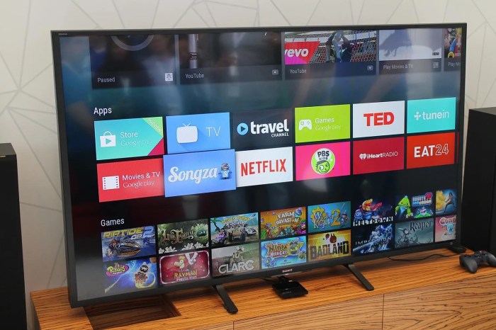 android tv hands on apps x