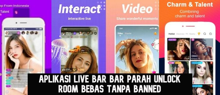 aplikasi live bar bar b
