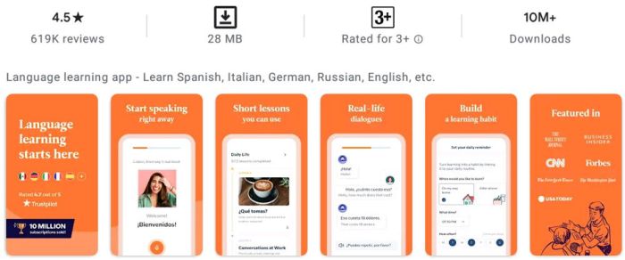 babbel features