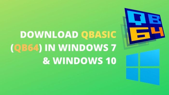 download qbasic qb in windows windows bit