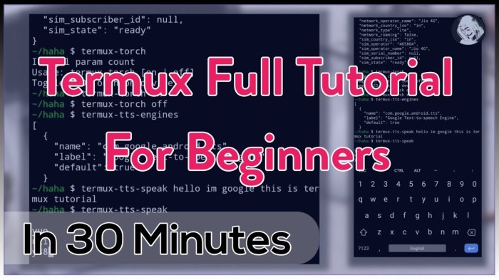 full termux tutorial how to use termux termux tutorial for beginners