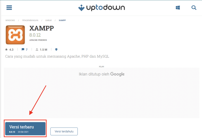 Cara Instal Xampp di Laptop Lengkap