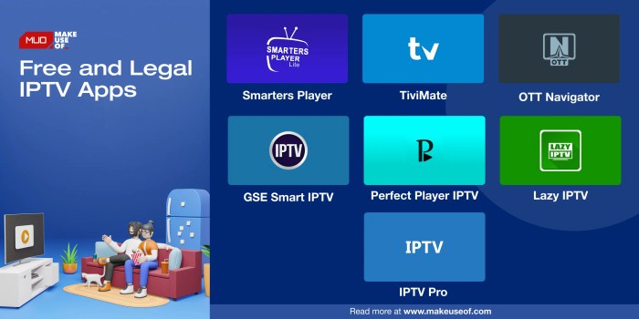 infographics free and legal iptv apps