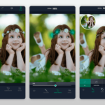 remove flowers from portrait with touchretouch app
